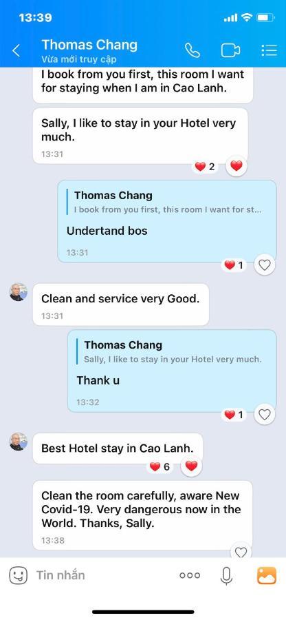 Phuc Hotel Cao Lãnh Zewnętrze zdjęcie